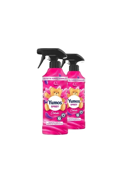 Yumoş Sprey Yıkaması Zor Eşyalar Için Orkide 450 Ml X 2 ürün görseli 1