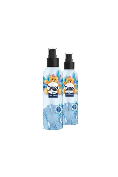 Yumoş Jet Fresh Ütü Etkisi Giysi Spreyi Lilyum 200 Ml X 2 ürün görseli 1
