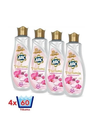 ABC Parfumia Zarif Orkide Konsantre Yumuşatıcı 4'lü Seti 1440 ml. ürün görseli 1