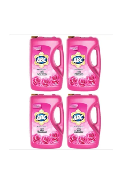 ABC Yumuşatıcı Gül Tutkusu 5 lt X 4 Adet ürün görseli 1
