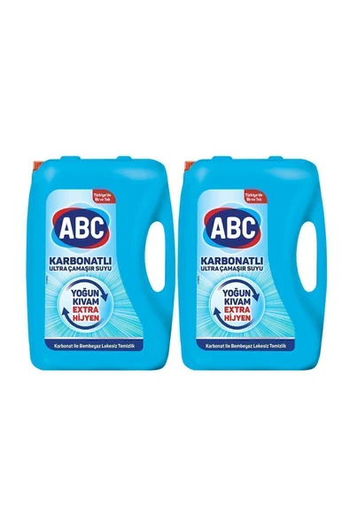 ABC Ultra Çamaşır Suyu Karbonatlı 3250 Ml 2'li - Resim 2