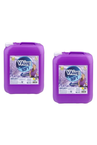 Viking Soft Çamaşır Yumuşatıcısı Leylak Ve Lavanta 5 Lt - 2 Adet ürün görseli 1