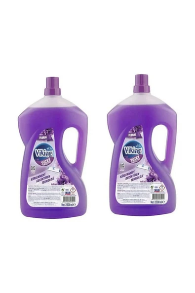 Viking Yüzey Temizleyici Floral 2500 ml (2,5 lt x 2 Adet 5000 ml ) ürün görseli 1