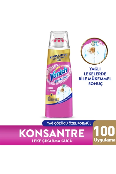 Vanish Oxi Action Konsantre Leke Çıkarıcı Jel 200 ml ürün görseli 1