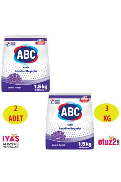 ABC Matik Lavanta 1.5 Kg 2 Adet ürün görseli 1