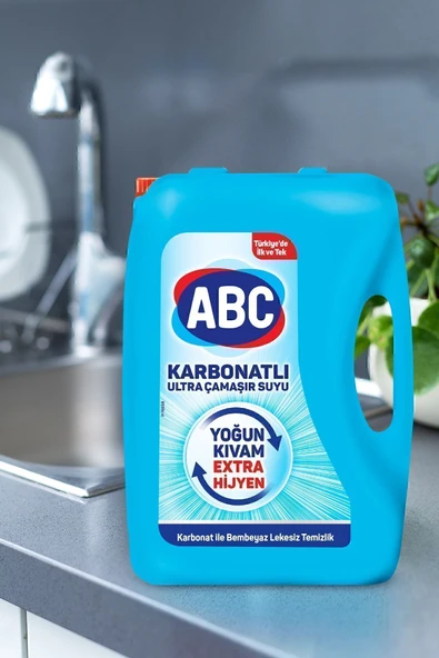 ABC Ultra Çamaşır Suyu Karbonatlı 3250 Ml 2'li - Resim 4
