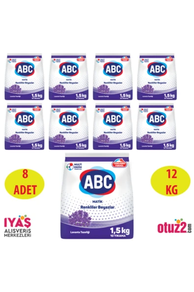 ABC Matik Lavanta 1.5 Kg 8 Adet ürün görseli 1