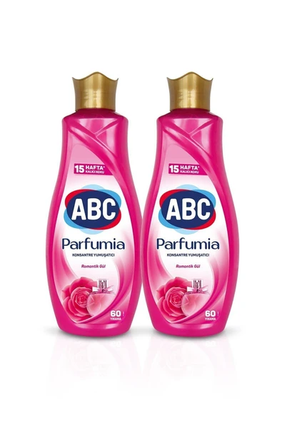 ABC Parfumia Konsantre Yumuşatıcı Romantik Gül 1440 ml X 2 Adet ürün görseli 1