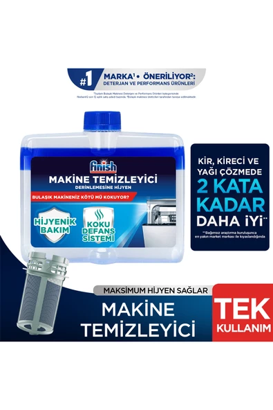 Finish Bulaşık Makinesi Temizleyici Sıvı 250 ml ürün görseli 1