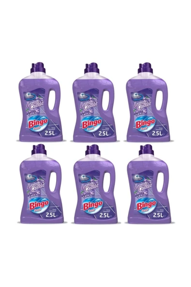 Bingo Fresh Yüzey Temizleyici Lavanta Çiçekleri 6 X 2,5 L ürün görseli 1