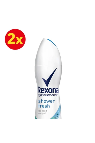 Rexona Shower Fresh 150 ml Kadın Sprey Deodorant x2 ürün görseli 1