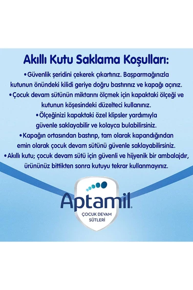 Aptamil 4 Prebiyotikli Çocuk Devam Sütü 800 Gr - Resim 7