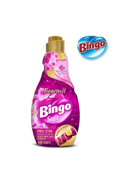 Bingo Yumuşatıcı Soft Konsantre 1440 ml Begonvil ürün görseli 1