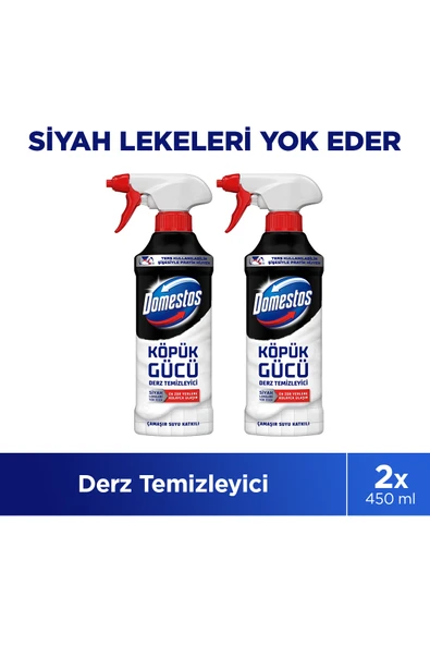 Domestos Köpük Gücü Derz Temizleyici 450 ml x2 ürün görseli 1