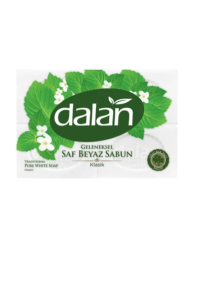 Dalan Geleneksel Saf Beyaz Klasik Kalıp Sabun 1000 gr ürün görseli 1