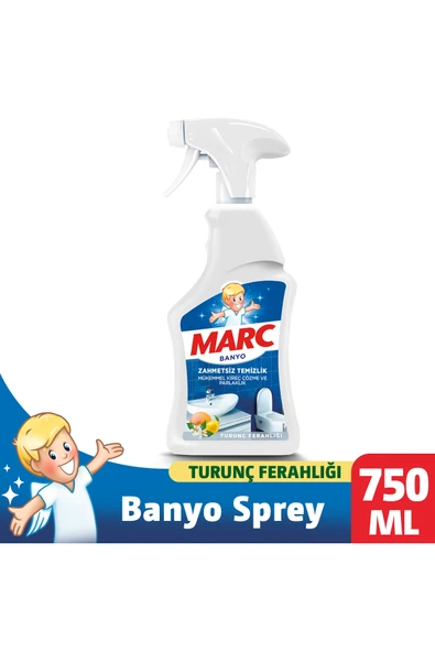 Marc Banyo Temizleyici Kireç Sökücü Sprey 750 ürün görseli 1