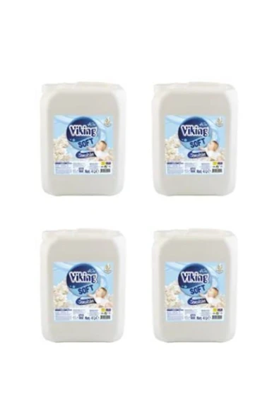 Viking Soft Çamaşır Yumuşatıcısı Sensitive 4 X 4 L ürün görseli 1
