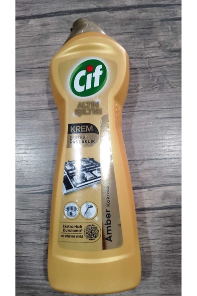 Cif Krem Altın Işıltısı Ekstra Parlaklık 750ml Amber Kokusu ürün görseli 1