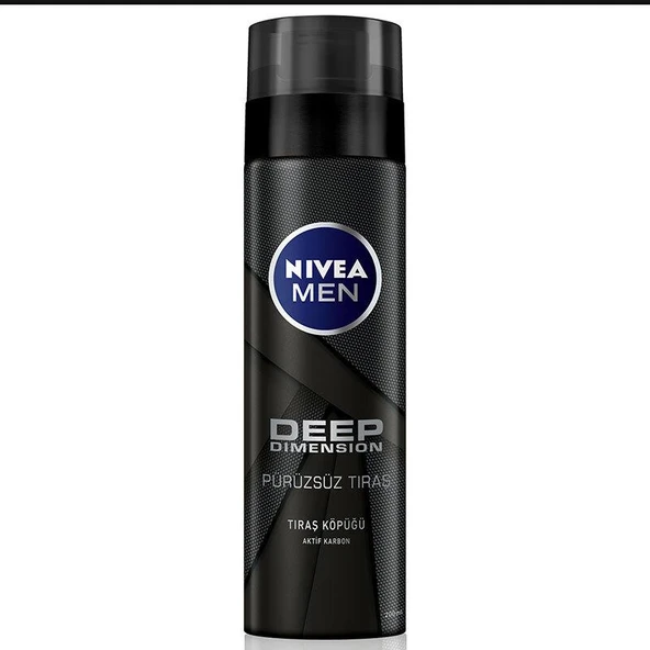 Nivea Men Deep Dimension Tıraş Köpüğü 200 ml ürün görseli 1