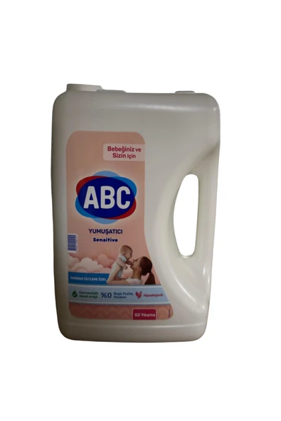ABC Sensitive Hassas ciltlere özel Çamaşır Yumuşatıcısı 5 litre ürün görseli 1