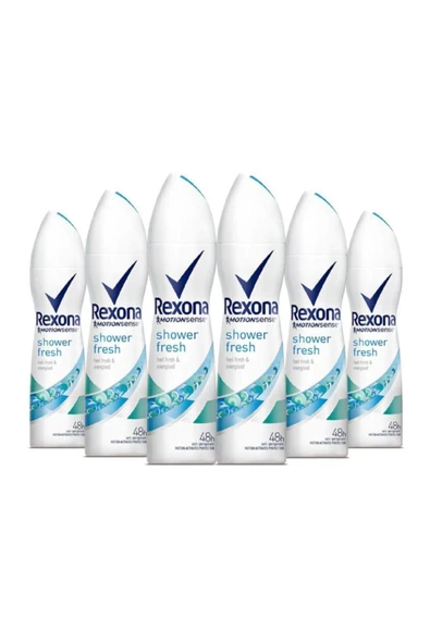 Rexona Kadın Deodorant Shower Fresh 150ml X 6 ürün görseli 1