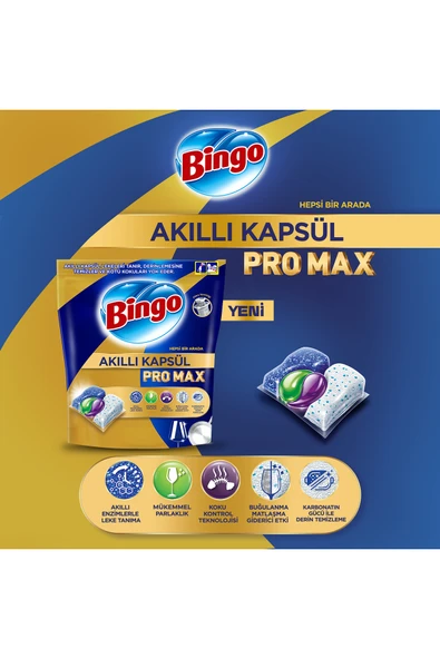 Bingo PRO MAX KAPSUL 60 ADETLİ - Resim 5