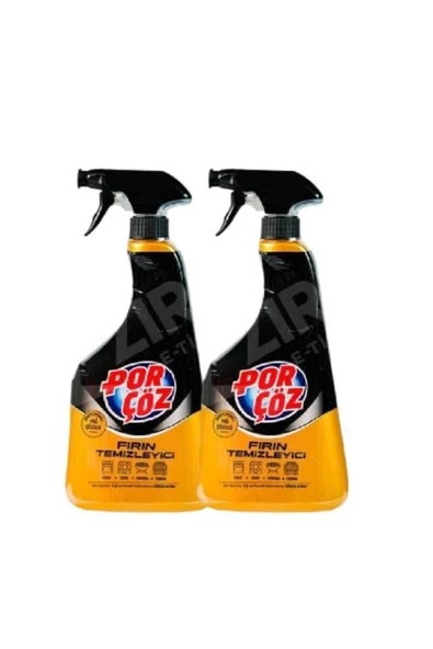 Porçöz Fırın Temizleyici Sprey 2 Adet 750 ml ürün görseli 1