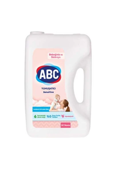 ABC Çamaşır Yumuşatıcı Sensitive 5 lt ürün görseli 1