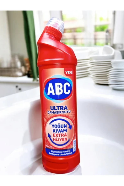 ABC ULTRA ÇAMAŞIR SUYU, Yoğun Kıvam-Extra Hijyen (750ML)-Hijyen Aşkı ürün görseli 1
