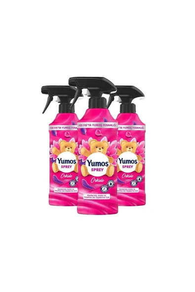 Yumoş Sprey Yıkaması Zor Eşyalar Için Orkide 450 Ml X 3 ürün görseli 1