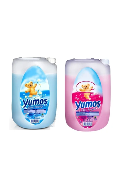 Yumoş Çamaşır Yumuşatıcı Bahar Tazeliği + Çiçek Bahçesi 5 Litre + 5 Litre ürün görseli 1