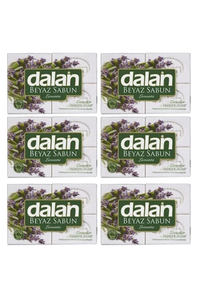 Dalan Geleneksel Saf Beyaz Sabun Lavanta 600 Gr * 6 Adet ürün görseli 1