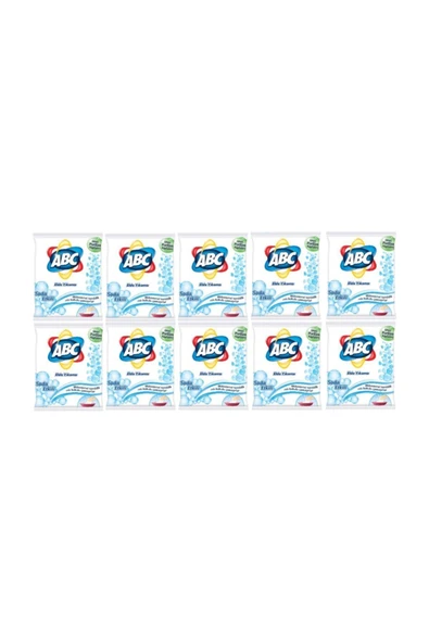 ABC Elde Yıkama Toz Deterjan Soda Etkili 600 Gr. X 10 Adet ürün görseli 1