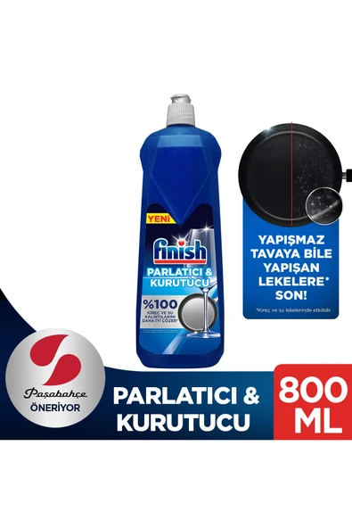 Finish Bulaşık Makinesi Parlatıcı & Kurutucu Sıvı 800 ml ürün görseli 1