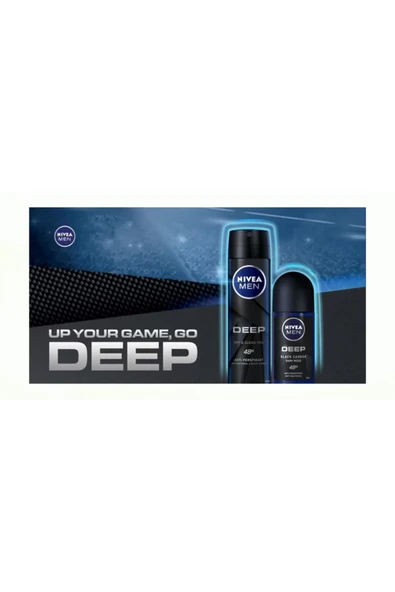 NIVEA Roll-on Erkek 50 ML.Deep Dimension - Resim 3