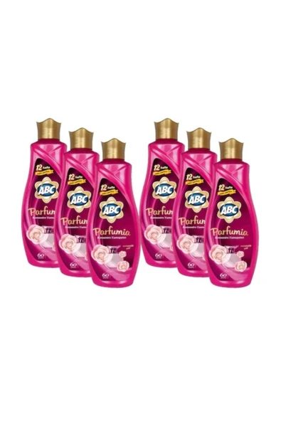 ABC Parfumia Sıvı Konsantre Çamaşır Yumuşatıcısı 1440 ml x 6 Adet Romantik Gül ürün görseli 1