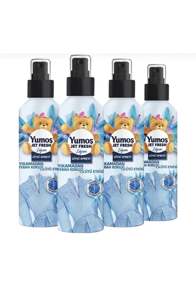 Yumoş Giysi Spreyi Jet Fresh Lilyum 200 ml X 4 ürün görseli 1