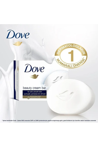Dove CREAM BAR ORİJİNAL 90G 8 ADET - Resim 2