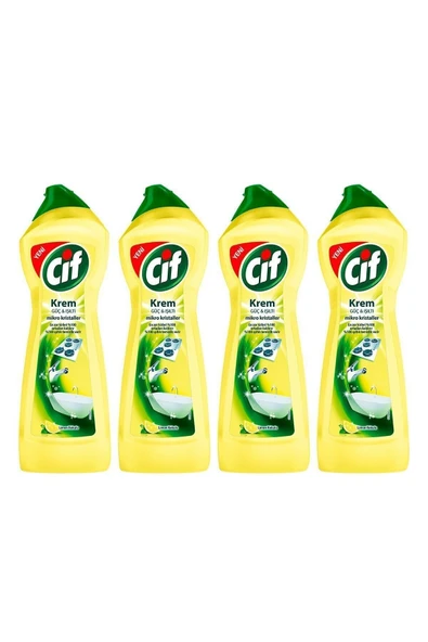 Cif CİF KREM LİMON KOKULU 750 ML - 4'LÜ PAKET ürün görseli 1