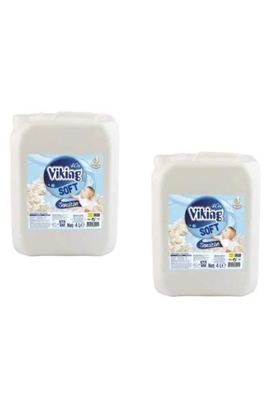Viking Soft Çamaşır Yumuşatıcısı Sensitive 5 lt - 2 Adet ürün görseli 1