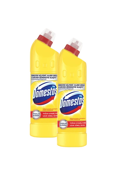 Domestos Limon Ferahlığı Çamaşır Suyu 750 ml , 2 adet ürün görseli 1