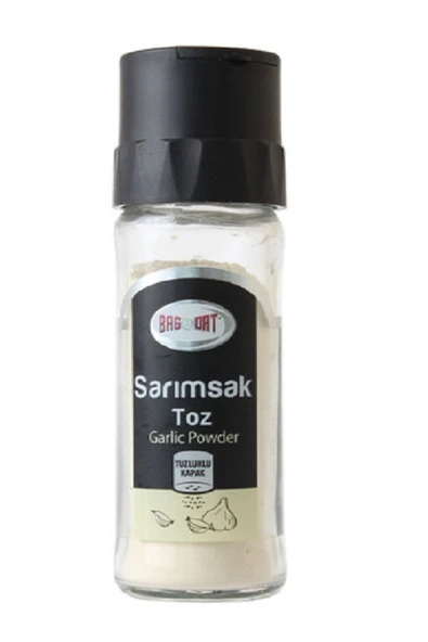 Bağdat Sarımsak Toz 48 gr Tuzluk Kapak Cam Şişe ürün görseli 1