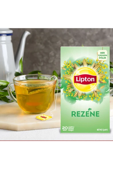 Lipton Rezene Çayı 20 Adet X 2 Gr 12 Li Set - Resim 5