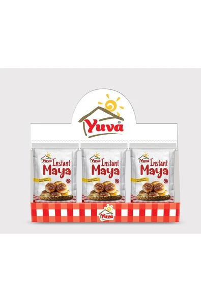 Yuva Maya Yuva Aktif Kuru Hamur Mayası 3*11 g 15 Adet ürün görseli 1