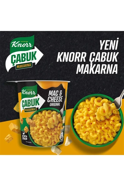 Knorr ÇABUK MAC&CHESSE POT 65GR x 1 Adet ürün görseli 1