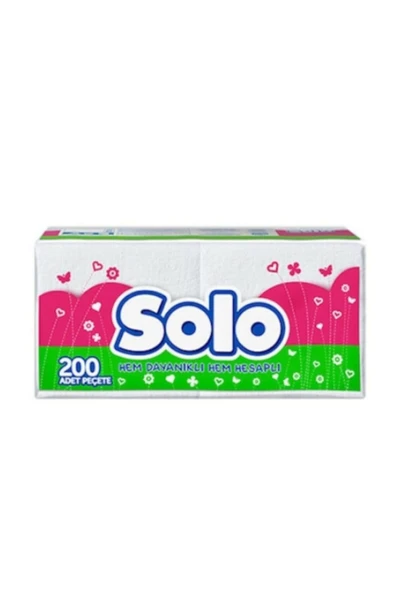 Solo Peçete 200´lü 6 Paket ürün görseli 1