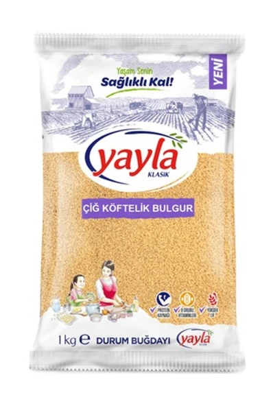 Yayla Çiğ Köftelik Bulgur 1 Kg ürün görseli 1