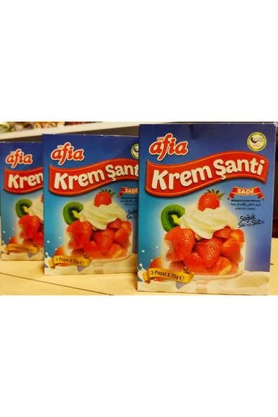Afia Sade Krem Şanti (3 Ad.* 75 GR.) 225 GR* 3 Adet Gimdes Sertifikalı ürün görseli 1