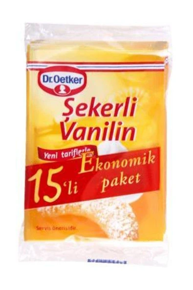 Dr. Oetker Dr.oetker Şekerli Vanilin 15 Li Eko Paket ürün görseli 1