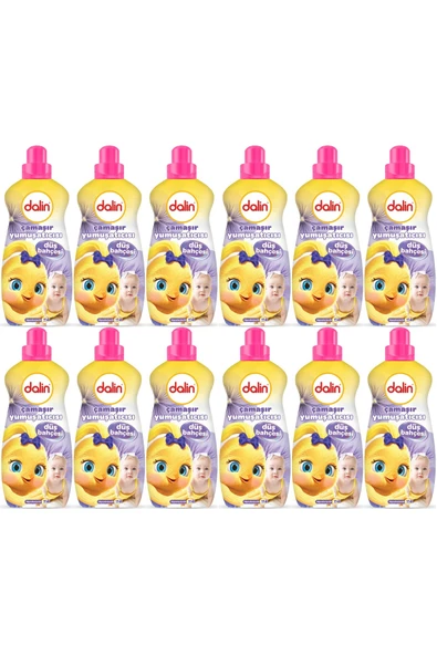 Dalin Çamaşır Yumuşatıcı 1500ML Düş Bahçesi (12 Li Set) (Bebeklere Özel) ürün görseli 1